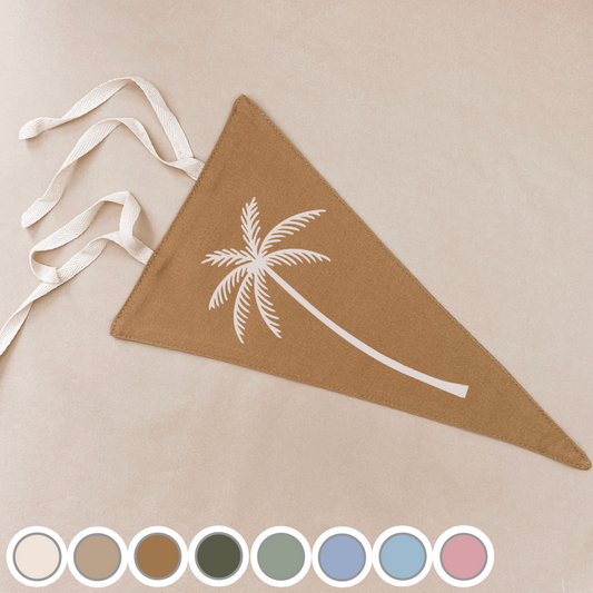 palm tree pennant flag. boys coastal bedroom styling. boys beach bedroom wall decor. boys surf bedroom wall banner. coastal boys wall flag banner. Boys beach bedroom inspo. boys surf bedroom decor ideas. boys palm tree bedroom decor. palm tree flag. boys beach nursery room inspo. palm tree pennant flag.