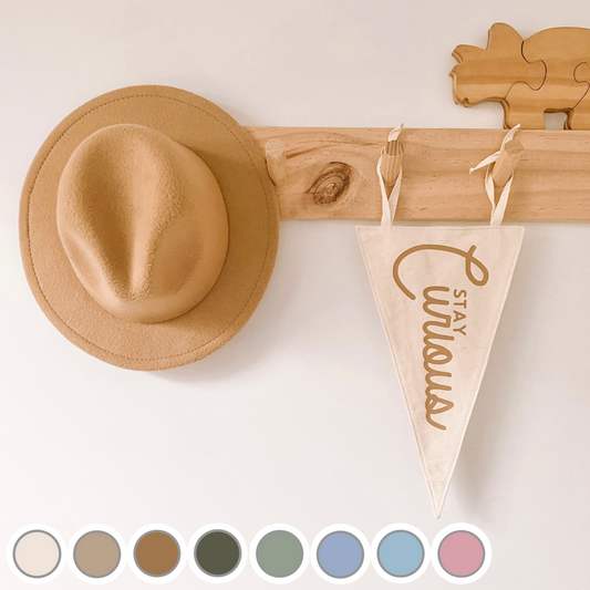 stay curious pennant flag. boys bedroom styling. boys bedroom wall decor. boys bedroom wall banner. stay curious boys wall flag banner. Boys bedroom inspo. boys bedroom decor ideas. boys bedroom decor. stay curious flag. boys nursery room inspo. stay curious pennant flag.