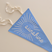 sunshine pennant flag. boys coastal bedroom styling. boys beach bedroom wall decor. boys surf bedroom wall banner. coastal boys wall flag banner. Boys beach bedroom inspo. boys surf bedroom decor ideas. boys sunshine bedroom decor. sunshine flag. boys beach nursery room inspo. sunshine pennant flag.