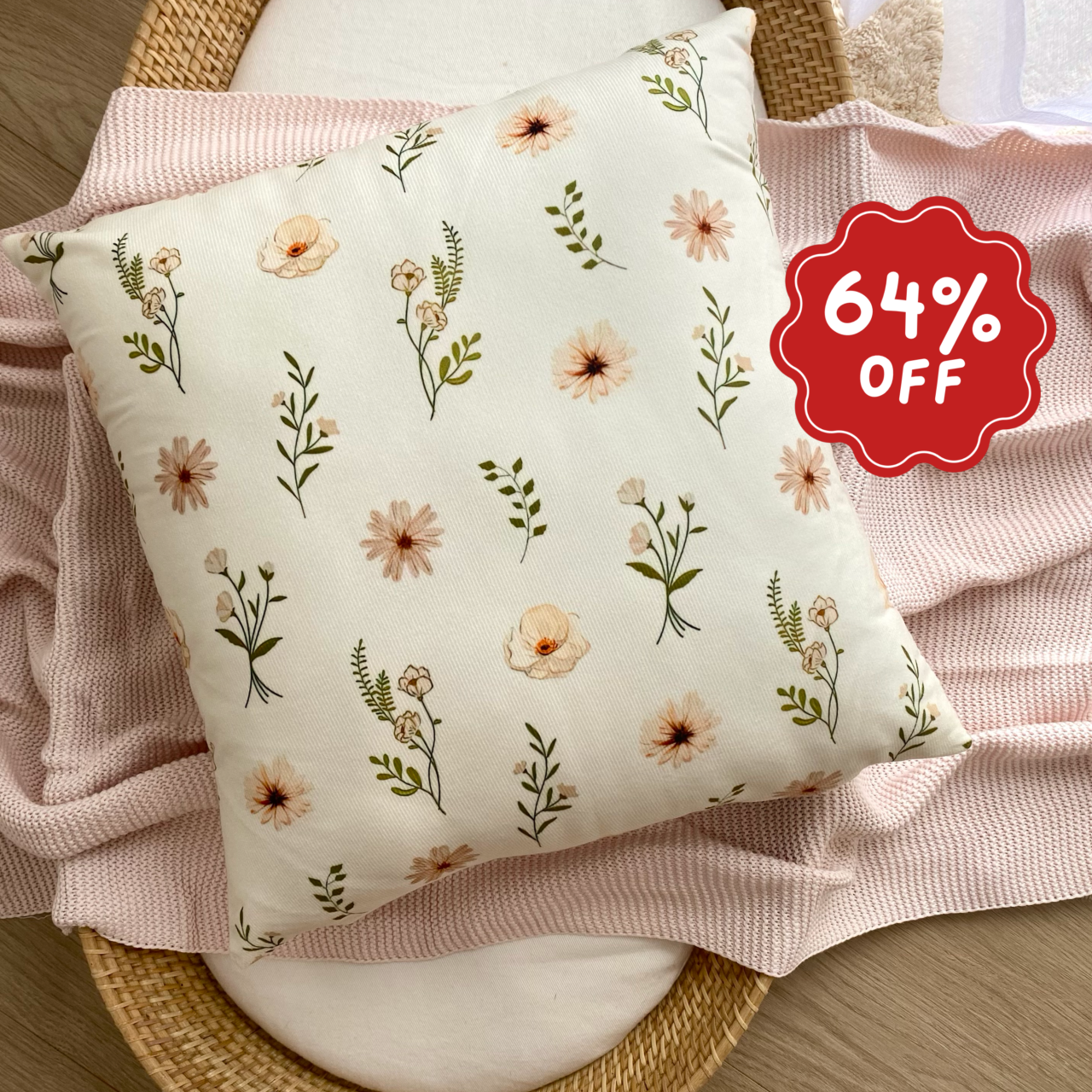 Mabel cushion slip  ~ Sample