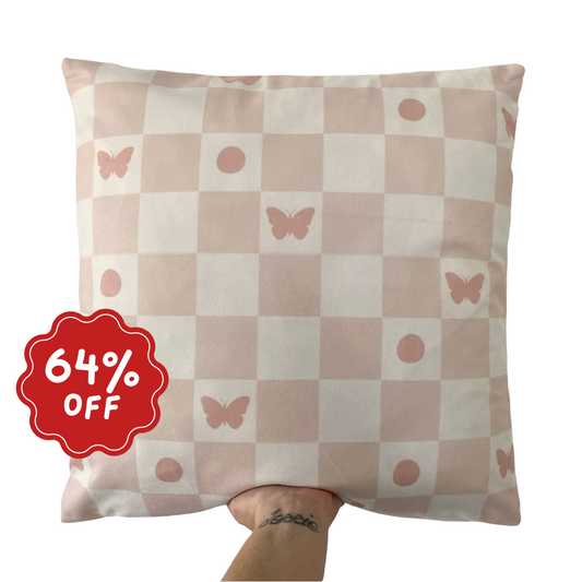 Butterfly cushion slip  ~ Sample
