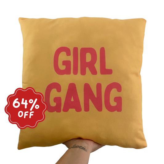 Girl gang cushion slip  ~ Sample