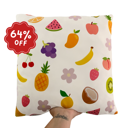 Fruit salad cushion slip  ~ Sample