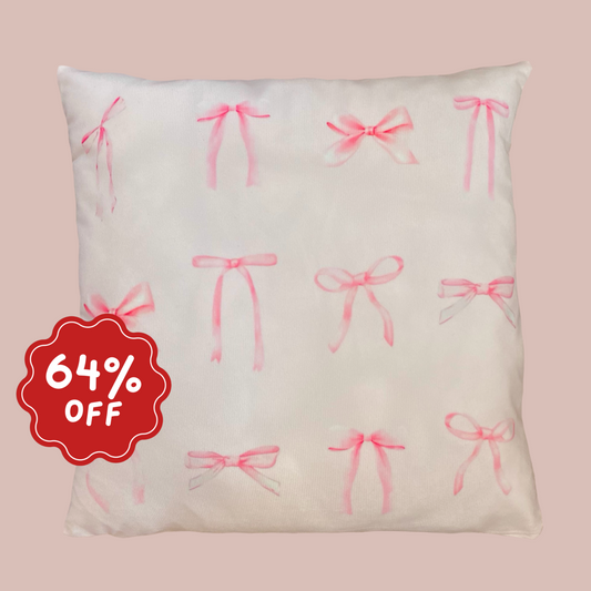 Bow minis cushion slip  ~ Sample