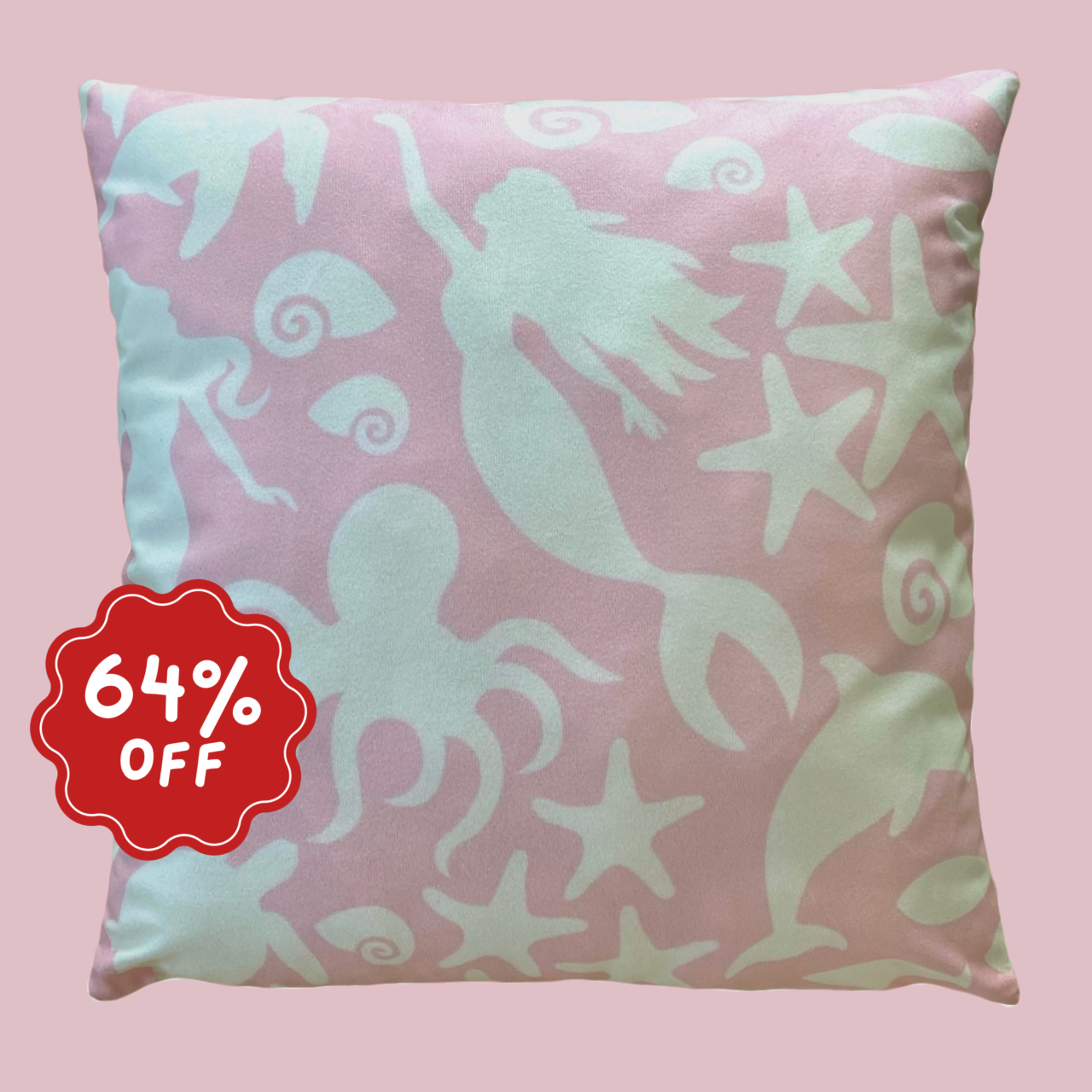 Mermaid dreams cushion slip  ~ Sample