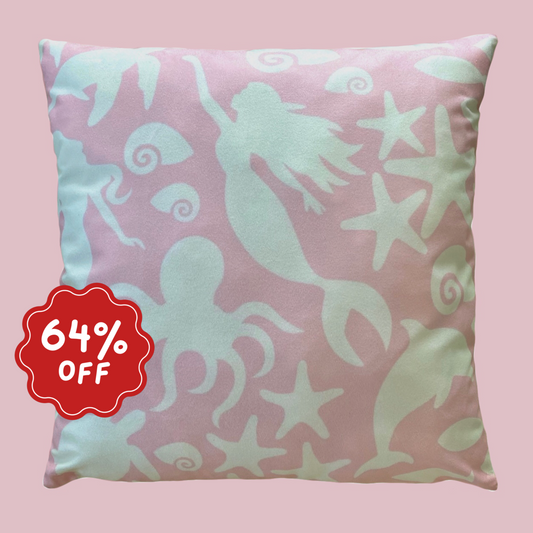 Mermaid dreams cushion slip  ~ Sample