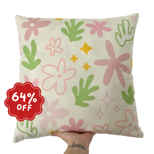 Secret garden cushion slip  ~ Sample