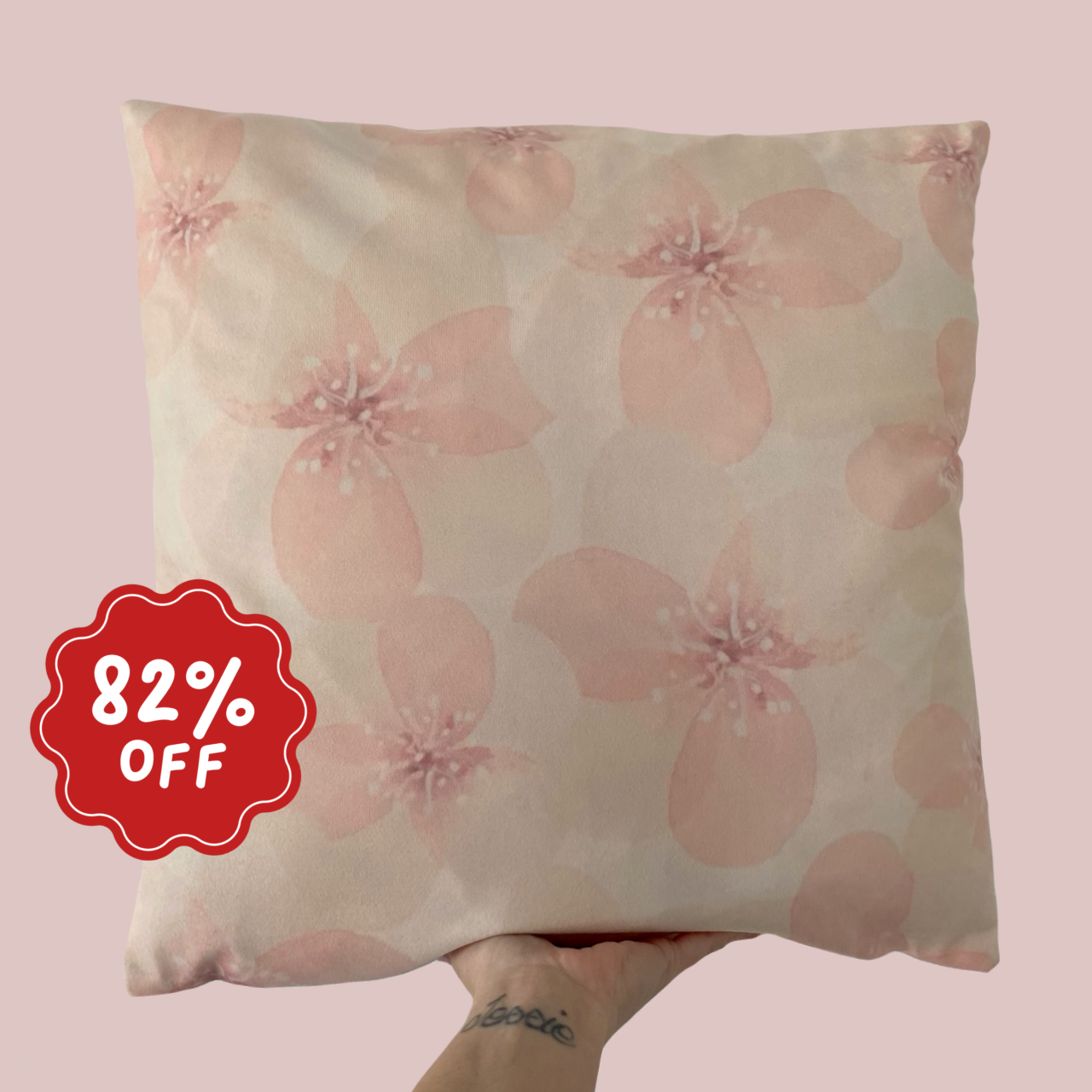 Bloom cushion slip  ~ Sample