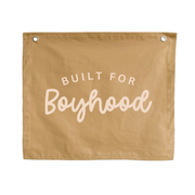Built for Boyhood Banner, Boyhood Wall Banner, Boys Wall Banner, Brown Wall Banner, Brown Kids Decor, Brown Boys Decor, Brown Boys Bedroom, Brown Kids Room Decor, Boys Brown Bedroom Decor, Brown Boys Room, Boys Bedroom Decor, Boys Wall Decor, Kids Bedroom Decor, Kids Wall Banner, Kids Room Banner, Fabric Wall Banner, Canvas Wall Banner, Boys Room Wall Hanging, Kids Wall Hanging, Cool Boys Decor, Cool Boys Bedroom, Cool Kids Room Decor, Modern Boys Decor, Classic Boys Decor, Timeless Boys Decor