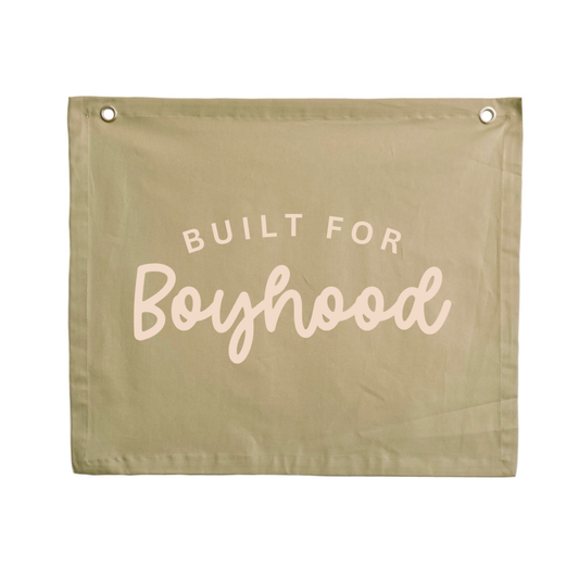 Built for Boyhood Banner, Boyhood Wall Banner, Boys Wall Banner, Sage Green Wall Banner, Sage Green Kids Decor, Sage Green Boys Decor, Sage Green Boys Bedroom, Sage Green Kids Room Decor, Boys Sage Green Bedroom Decor, Sage Green Boys Room, Boys Bedroom Decor, Boys Wall Decor, Kids Bedroom Decor, Kids Wall Banner, Kids Room Banner, Fabric Wall Banner, Canvas Wall Banner, Boys Room Wall Hanging, Kids Wall Hanging, Cool Boys Decor, Cool Boys Bedroom, Cool Kids Room Decor, Modern Boys Decor, Classic Boys Decor