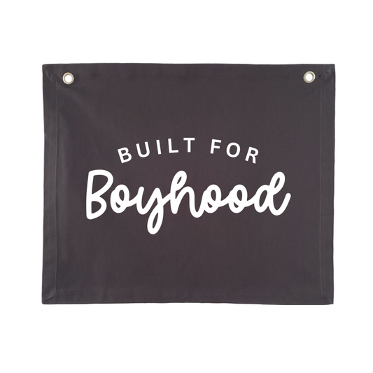 Built for Boyhood Banner, Boyhood Wall Banner, Boys Wall Banner, Black Wall Banner, Black Kids Decor, Black Boys Decor, Black Boys Bedroom, Black Kids Room Decor, Boys Black Bedroom Decor, Black Boys Room, Boys Bedroom Decor, Boys Wall Decor, Kids Bedroom Decor, Kids Wall Banner, Kids Room Banner, Fabric Wall Banner, Canvas Wall Banner, Boys Room Wall Hanging, Kids Wall Hanging, Cool Boys Decor, Cool Boys Bedroom, Cool Kids Room Decor, Modern Boys Decor, Classic Boys Decor, Timeless Boys Decor