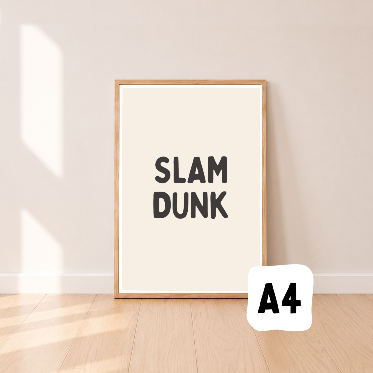 Slam dunk wall print ~ Sale