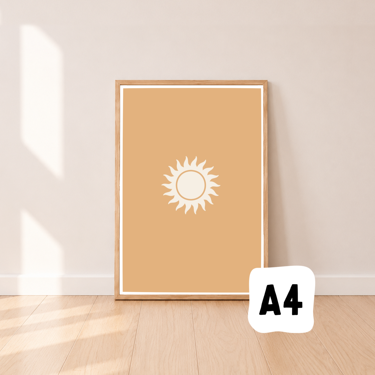 Sun wall print ~ Honey ~ Sale