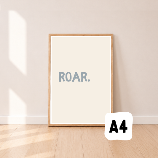 Roar wall print ~ River ~ Sale