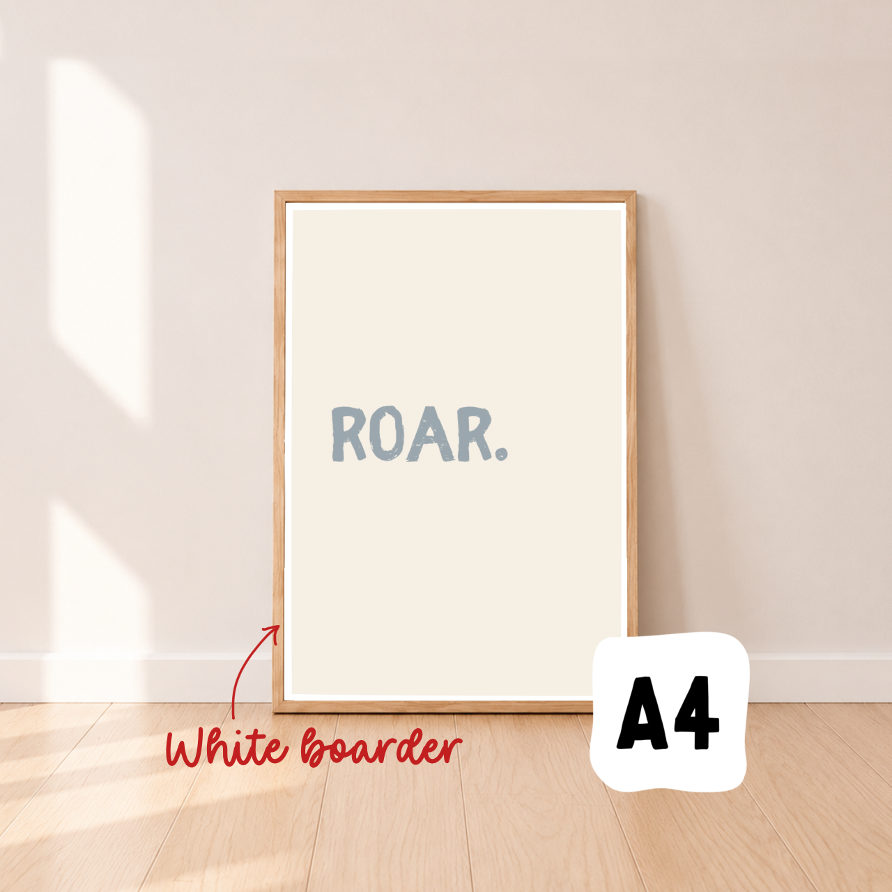 Roar wall print ~ River ~ Sale