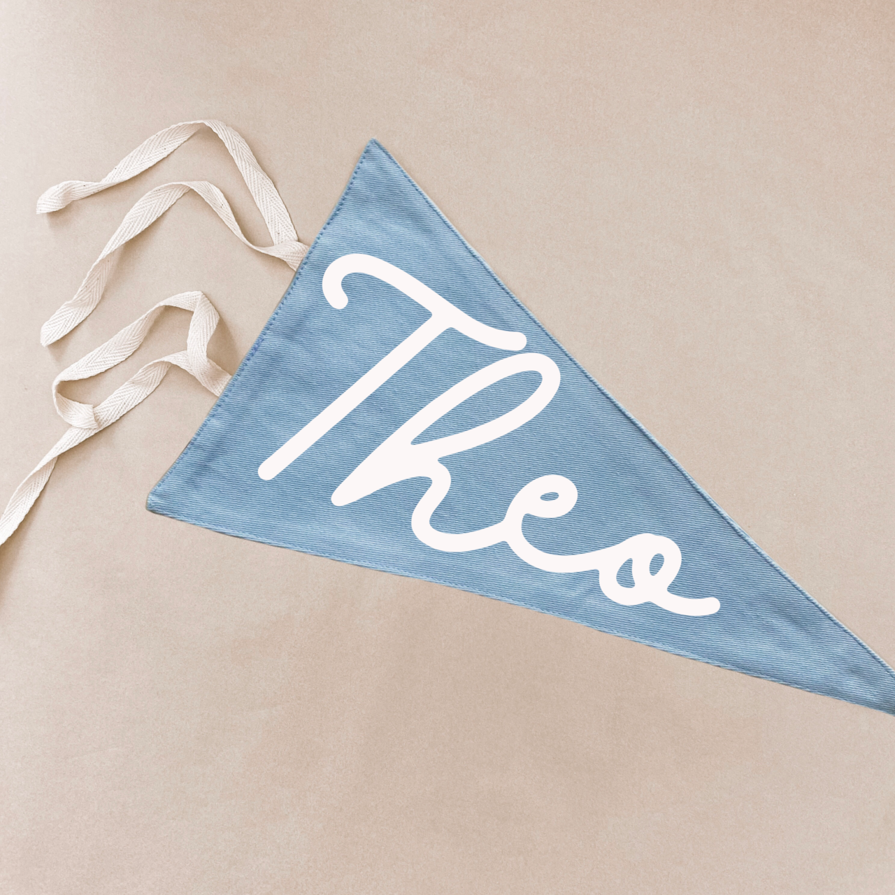 Personalised tie up pennant ~ Bay ~ Sale (Name)