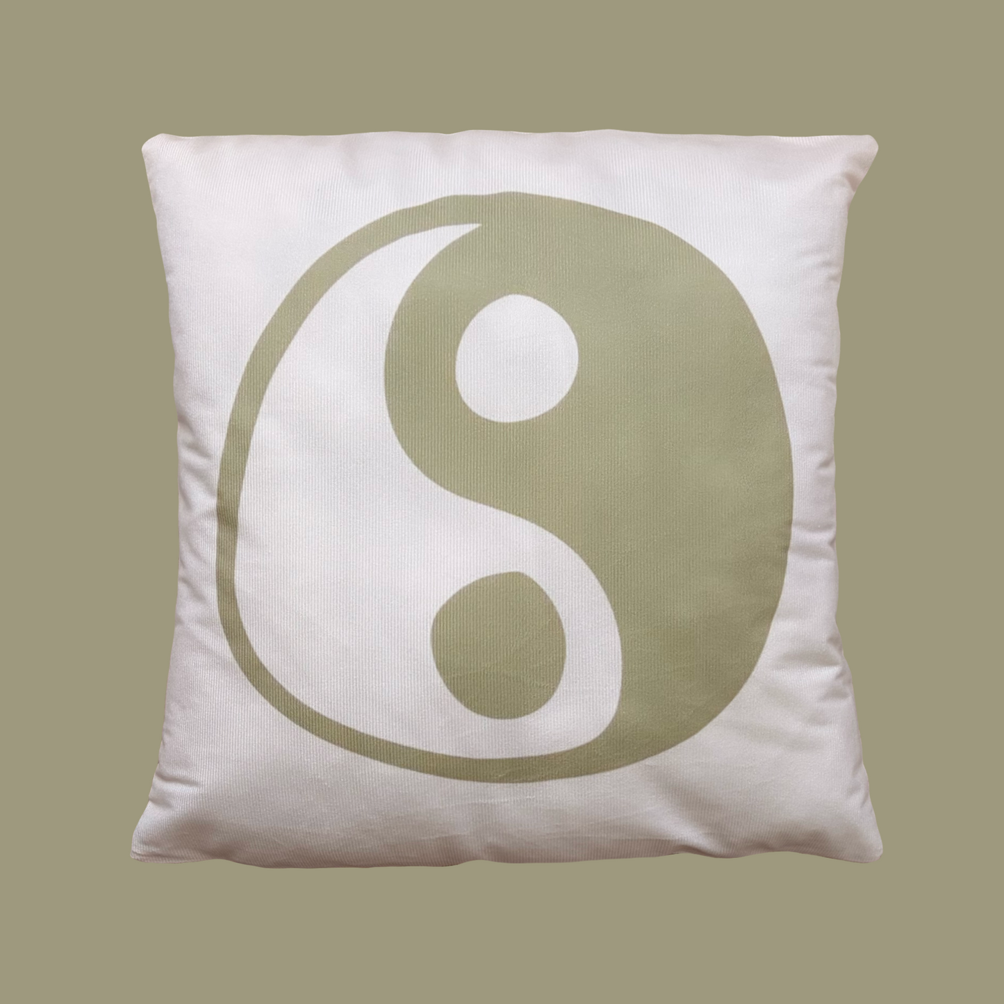 Yin yang cushion slip ~ Sample sale