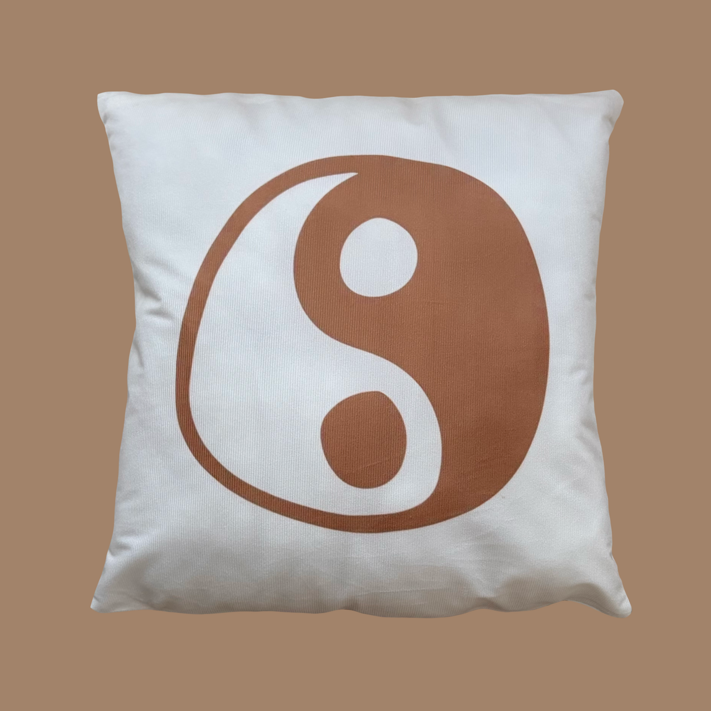 Yin yang cushion slip ~ Sample sale