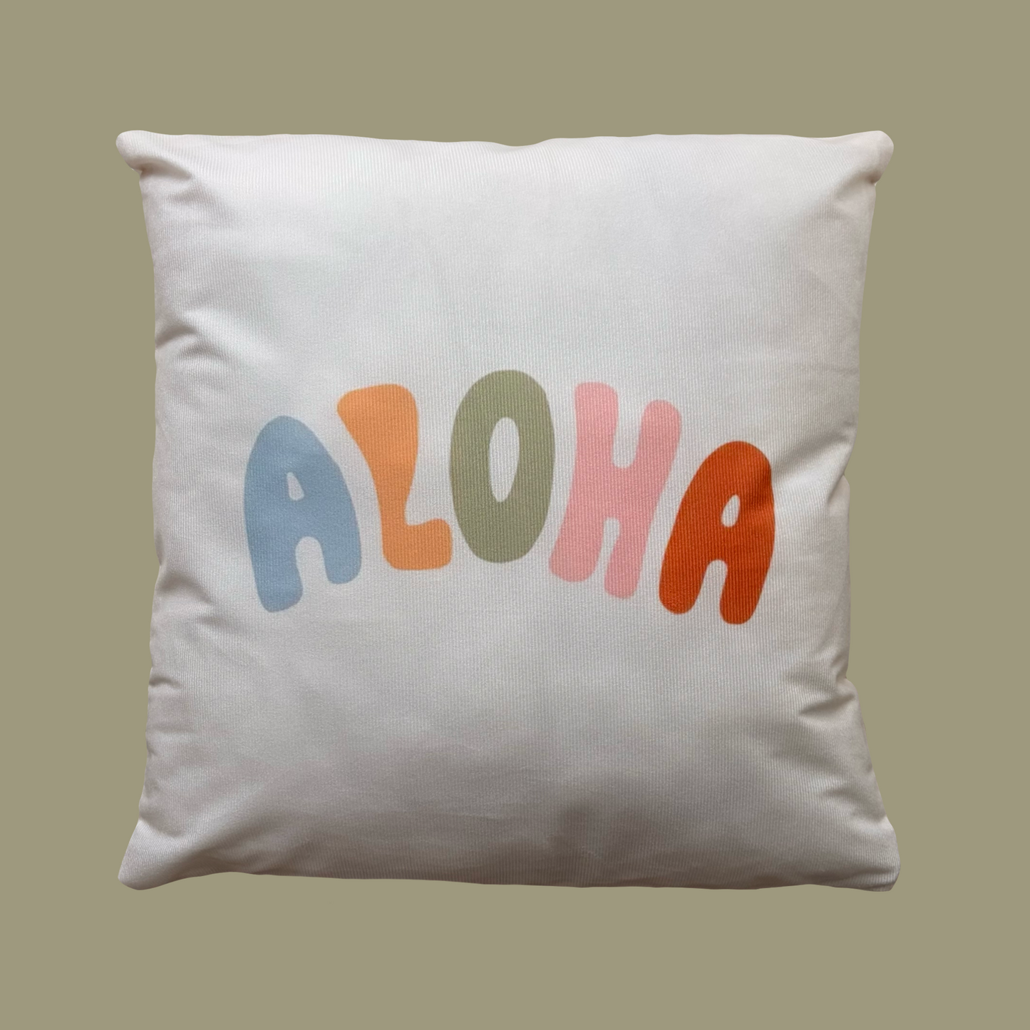 Aloha cushion slip ~ Sample sale