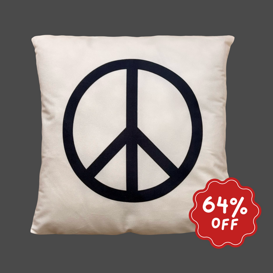 Peace cushion slip ~ Sample
