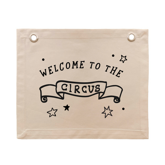Circus junior wall banner ~ Sale