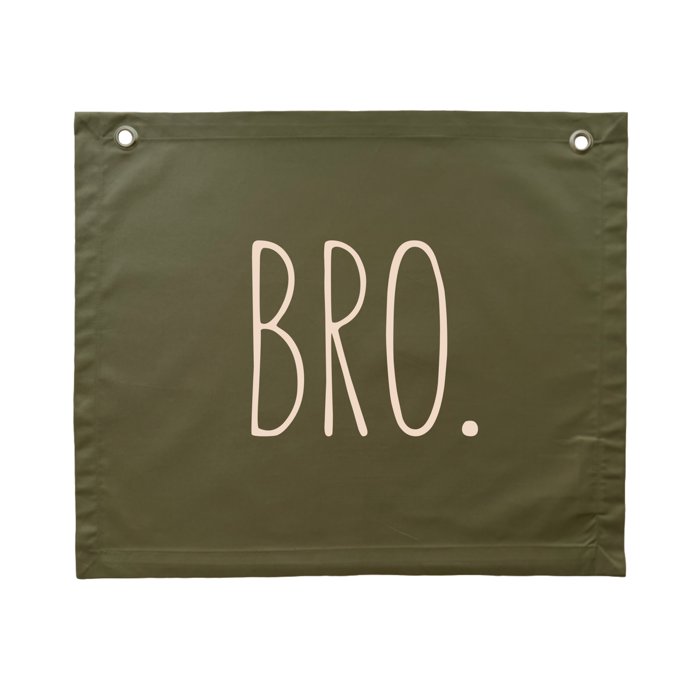 Bro. kids wall banner ~ Olive green ~ Sale