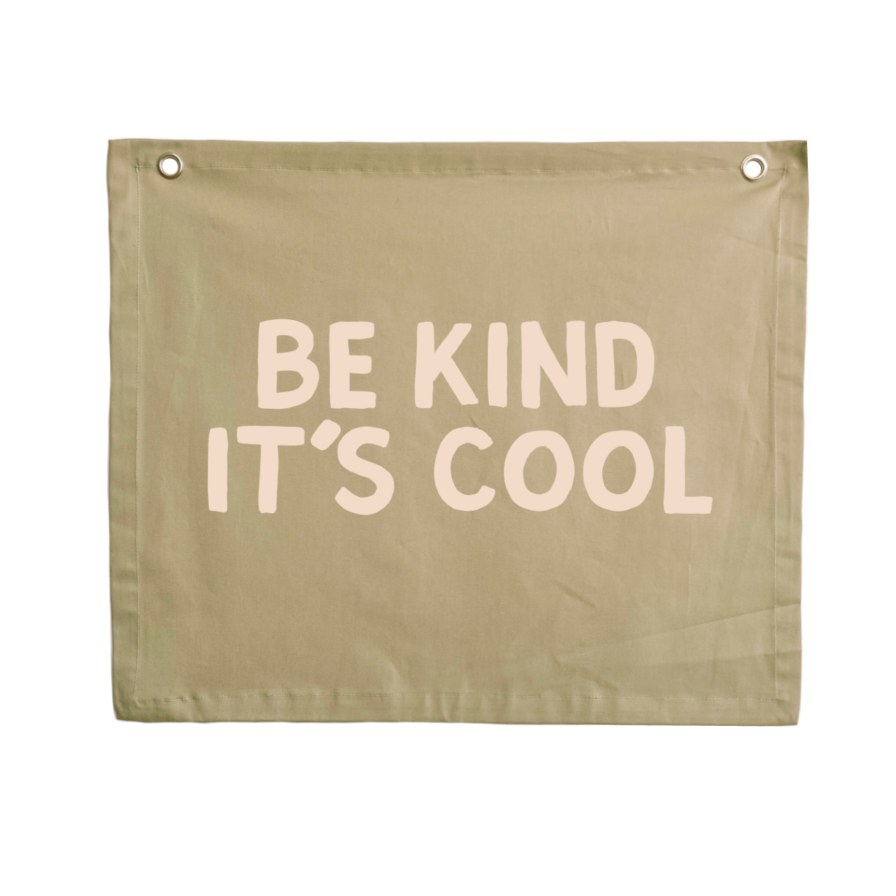 Be kind it’s cool kids wall banner / wall hanging ~ Fern