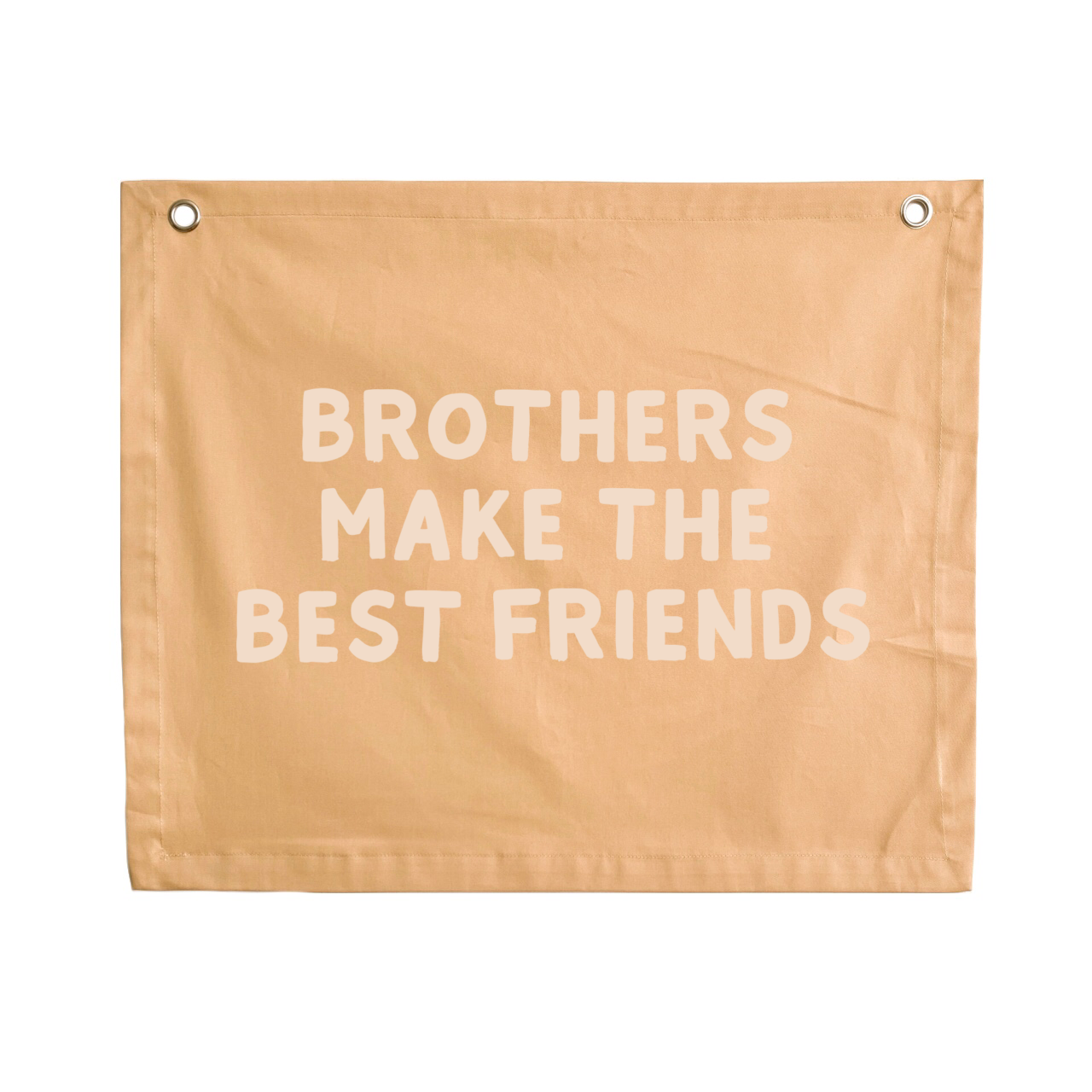 Brothers make the best friends boys wall banner / wall hanging ~ Honey