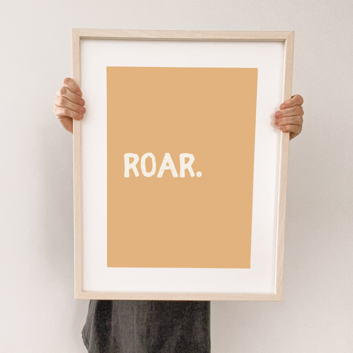 Roar kids wall print / wall art ~ 3 Colours