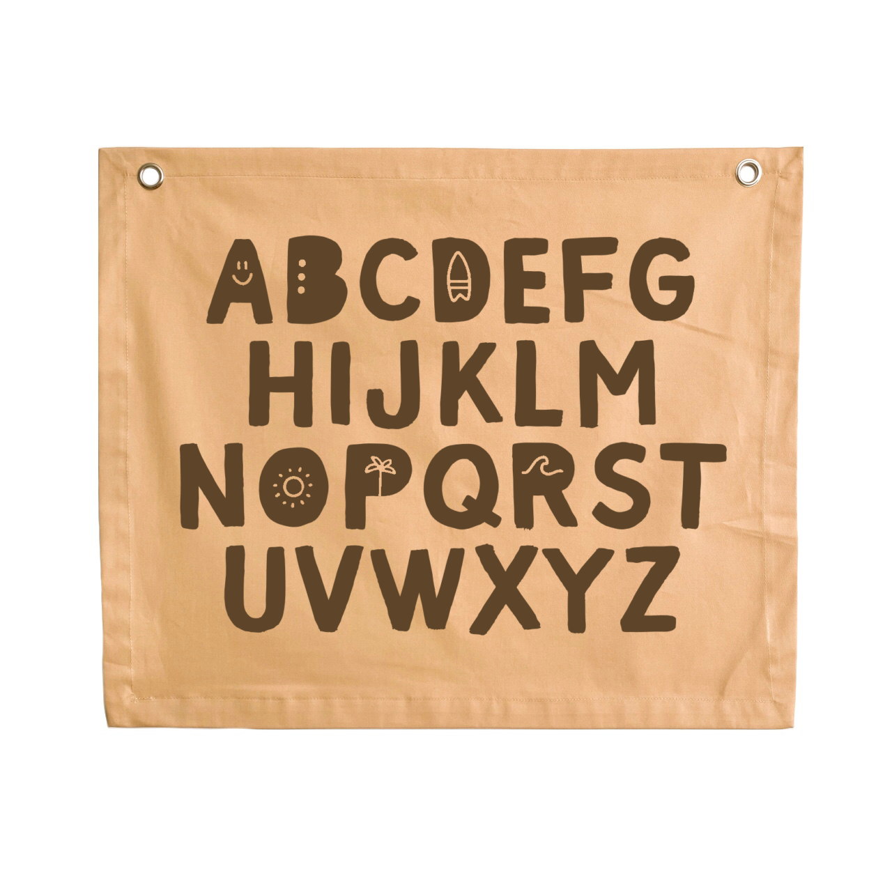 Alphabet kids wall banner / wall hanging ~ Honey