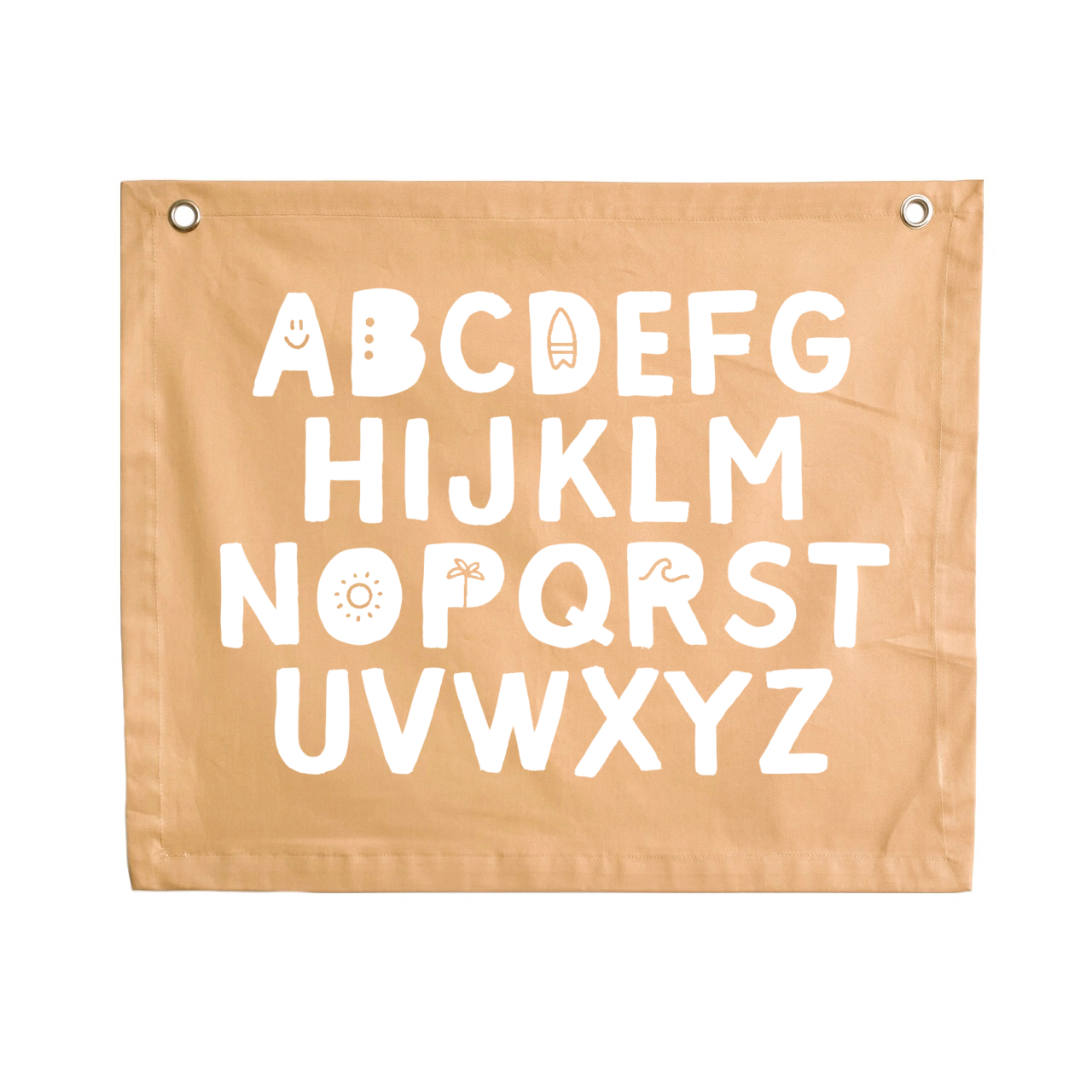 Alphabet kids wall banner / wall hanging ~ Honey