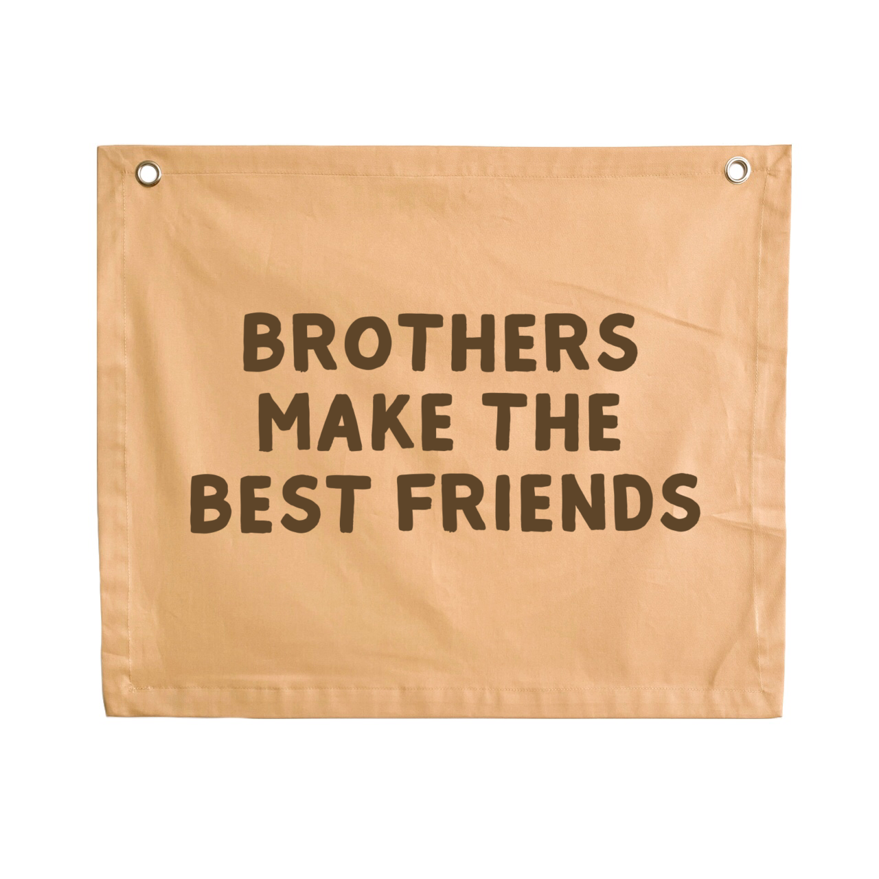 Brothers make the best friends boys wall banner / wall hanging ~ Honey