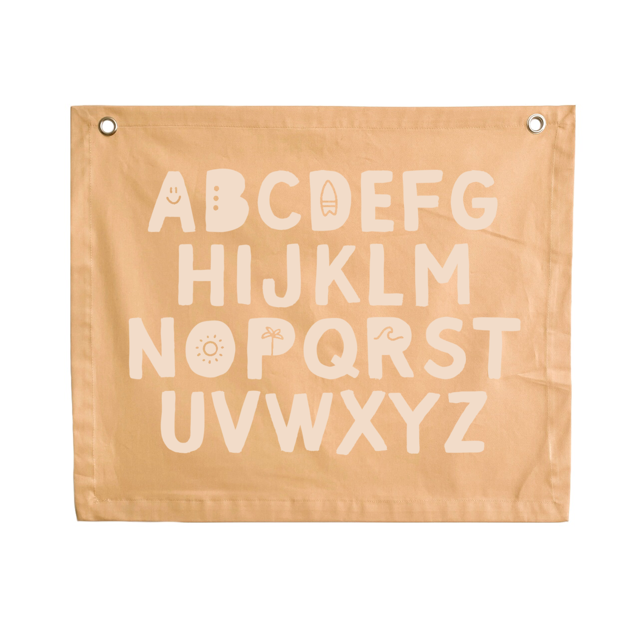 Alphabet kids wall banner / wall hanging ~ Honey