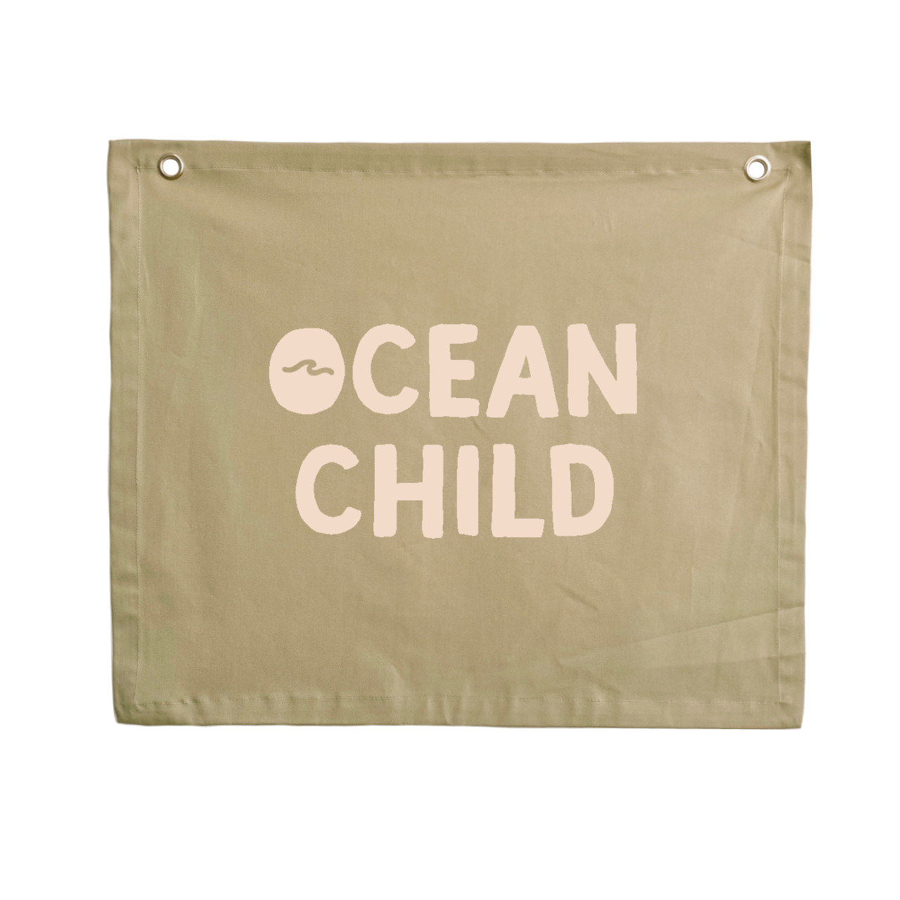 Ocean child kids wall banner / wall hanging ~ Fern