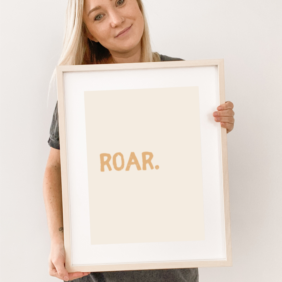 Roar kids wall print / wall art ~ 3 Colours