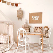 Brown neutral Ocean child banner. Surf Boys bedroom styling. Boys surf bedroom decor. Boys surf bedroom wall banner. Boys surf room inspo. Beach boys bedroom inspo. Beach boys bedroom ideas. Coastal boys bedroom banner. Boys wall banner. Ocean boys bedroom decor. Neutral Tan boys bedroom decor.