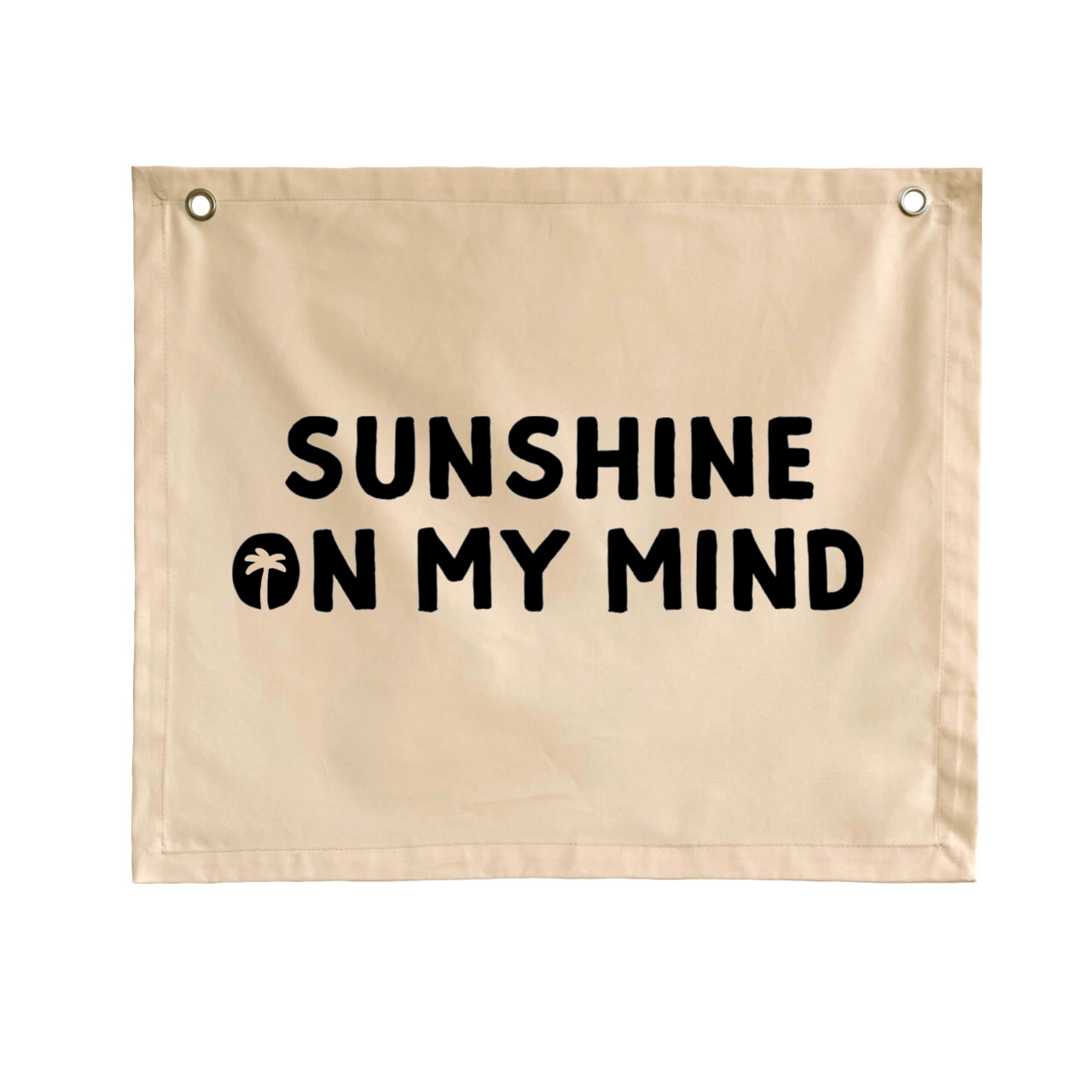 Sunshine on my mind kids wall banner / wall hanging ~ Shell