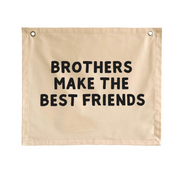 Brothers bedroom styling. Brothers bedroom wall decor. Brothers bedroom wall banner. Brothers wall banner. Brothers bedroom inspo. Brothers bedroom decor ideas. Shared boys bedroom decor. Brothers make the best friends banner. Shared boys room inspo. Brothers wall decor.
