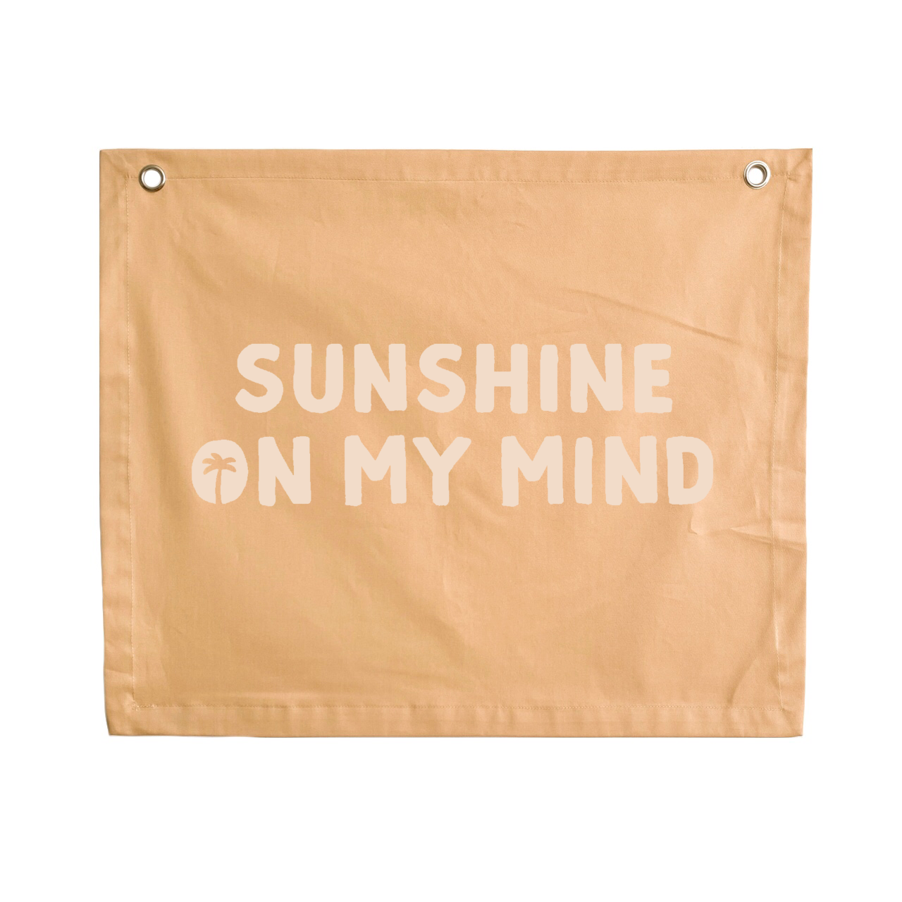 Sunshine on my mind kids wall banner / wall hanging ~ Honey