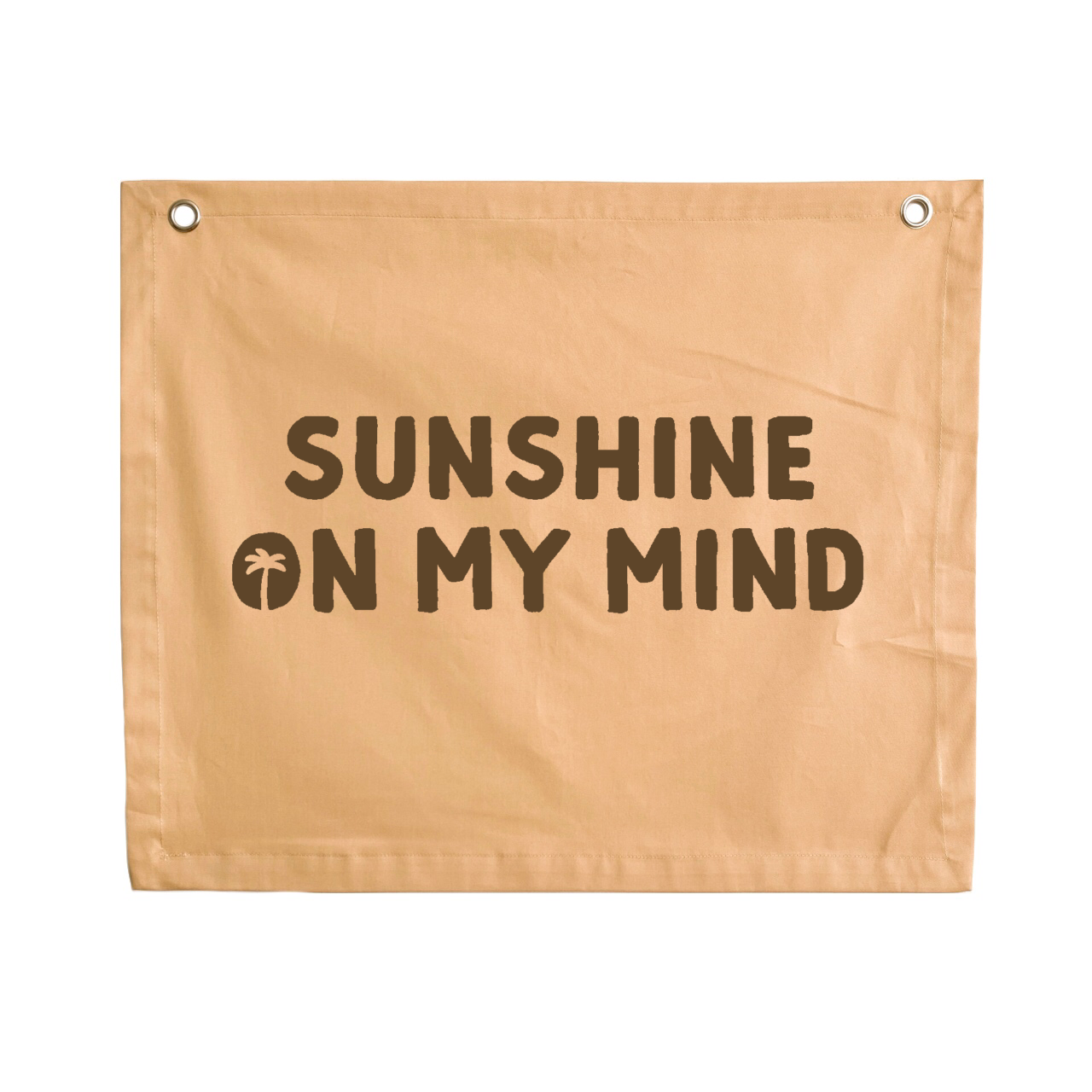 Sunshine on my mind kids wall banner / wall hanging ~ Honey