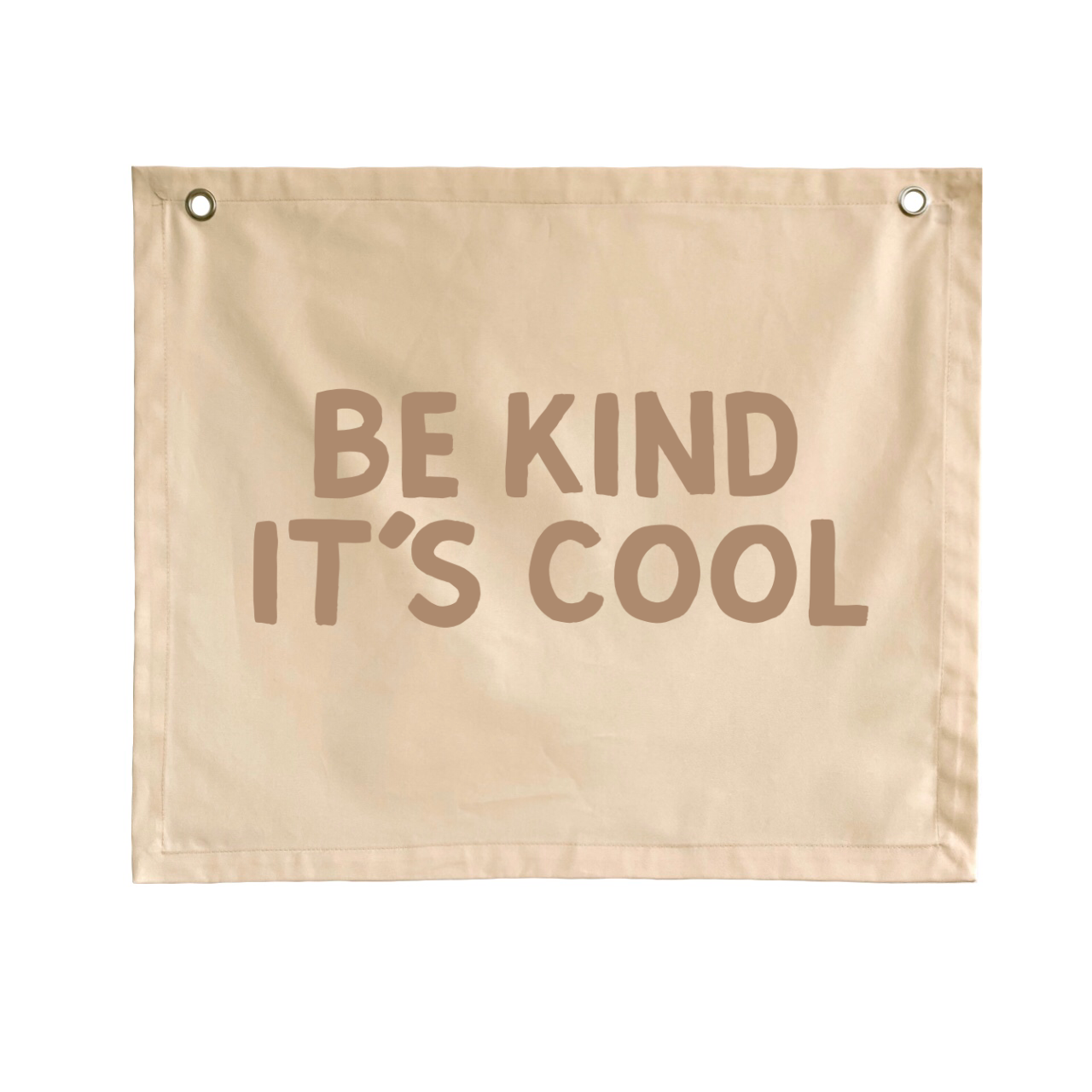 Be kind it’s cool kids wall banner / wall hanging ~ Shell