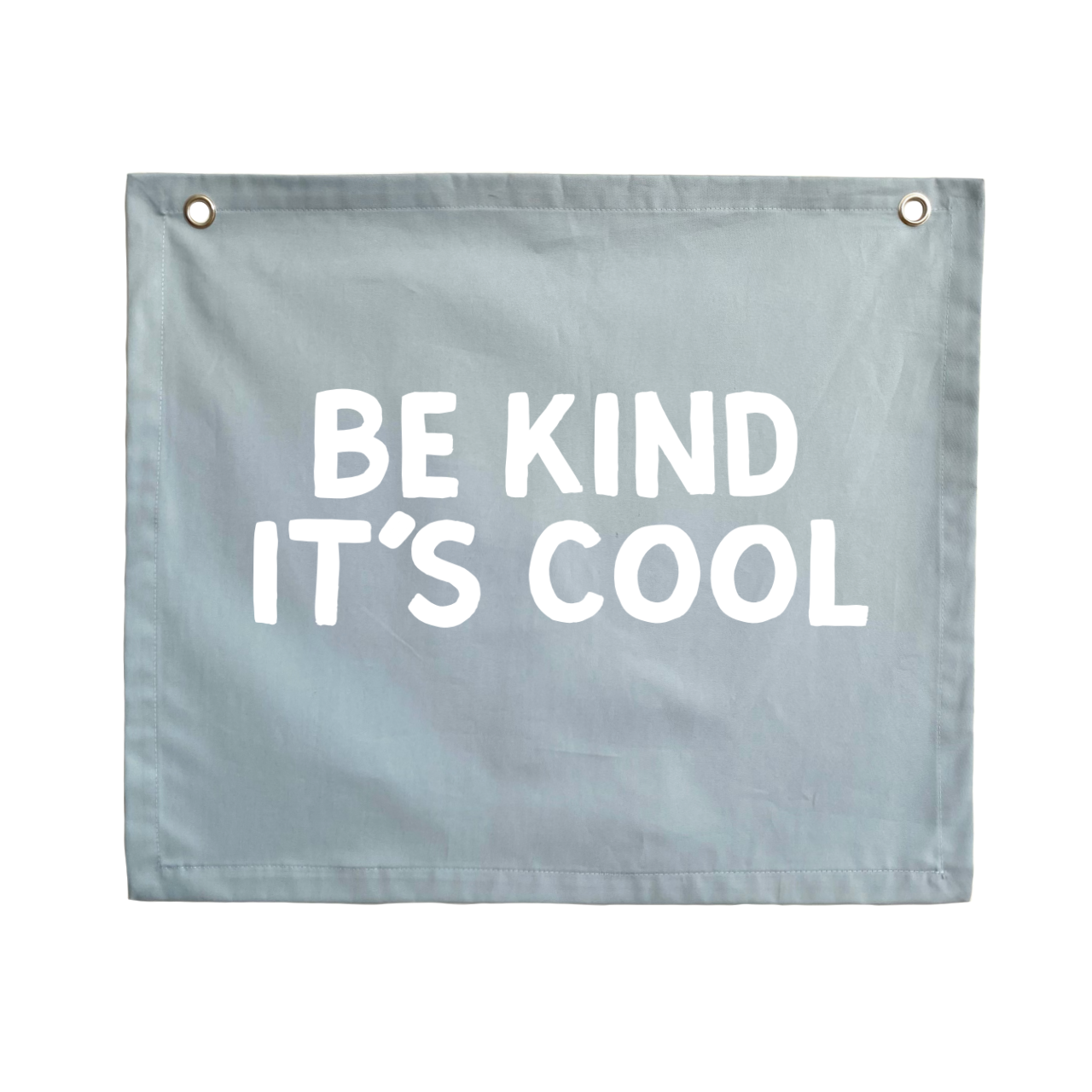 Be kind it’s cool kids wall banner / wall hanging ~ Sky