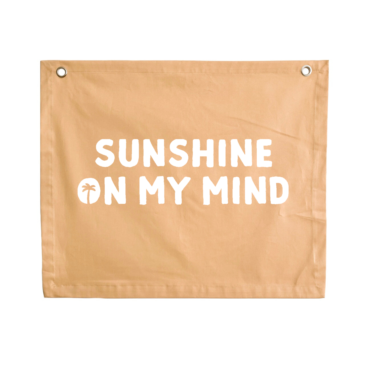 Sunshine on my mind kids wall banner / wall hanging ~ Honey