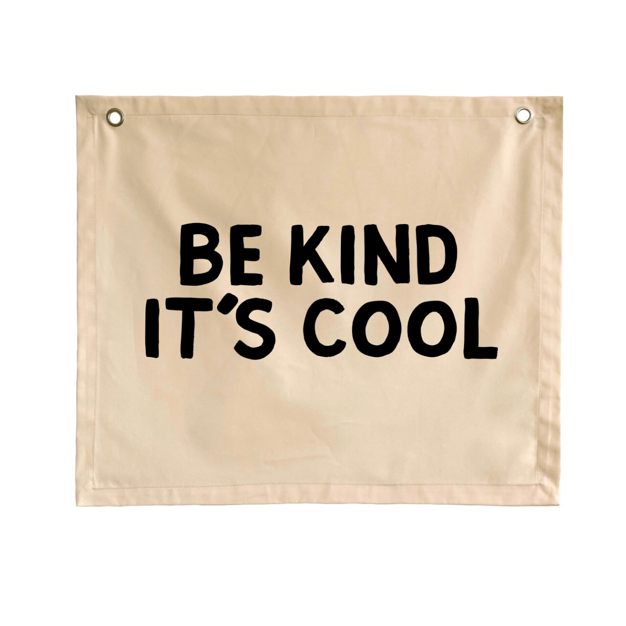 Be kind it’s cool kids wall banner / wall hanging ~ Shell