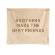 Brothers bedroom styling. Brothers bedroom wall decor. Brothers bedroom wall banner. Brothers wall banner. Brothers bedroom inspo. Brothers bedroom decor ideas. Shared boys bedroom decor. Brothers make the best friends banner. Shared boys room inspo. Brothers wall decor.